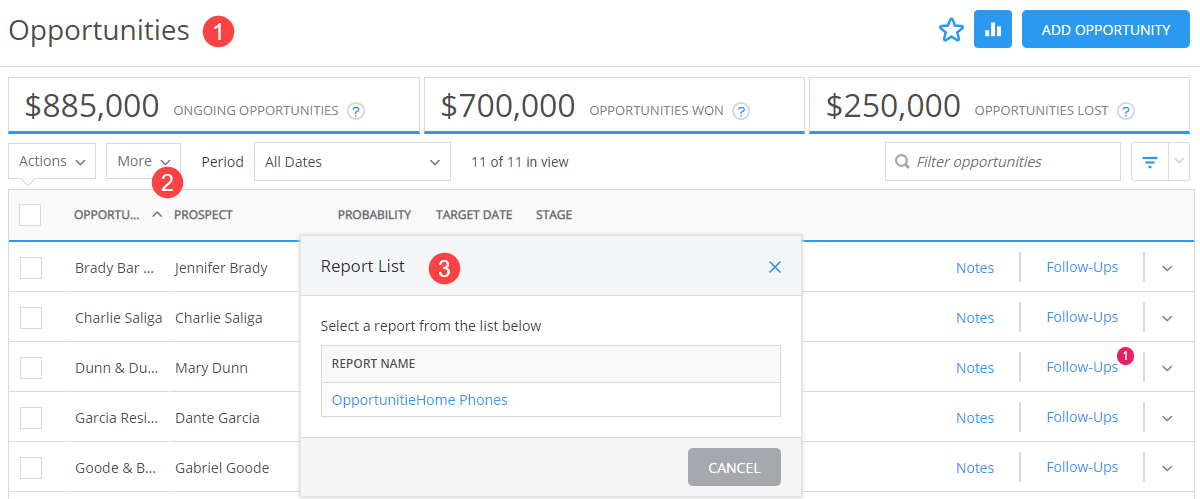 Opportunities – CORE Help Center