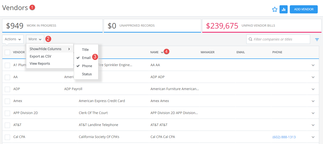 vendors configure columns.png