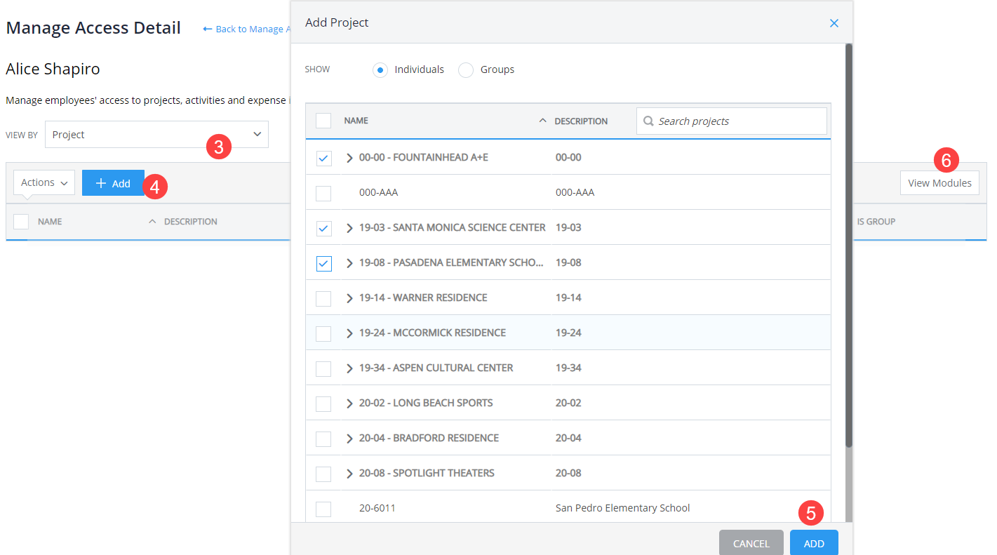 Manage Access – CORE Help Center