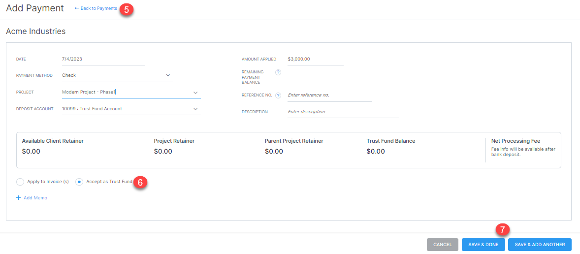 Payments – CORE Help Center