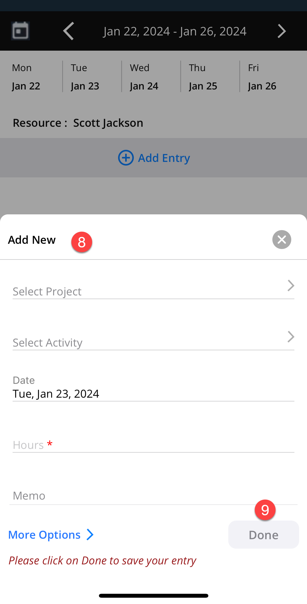 BQE CORE Mobile on iPhone – CORE Help Center