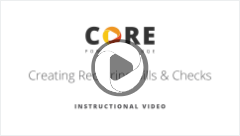Recurring Bills – CORE Help Center