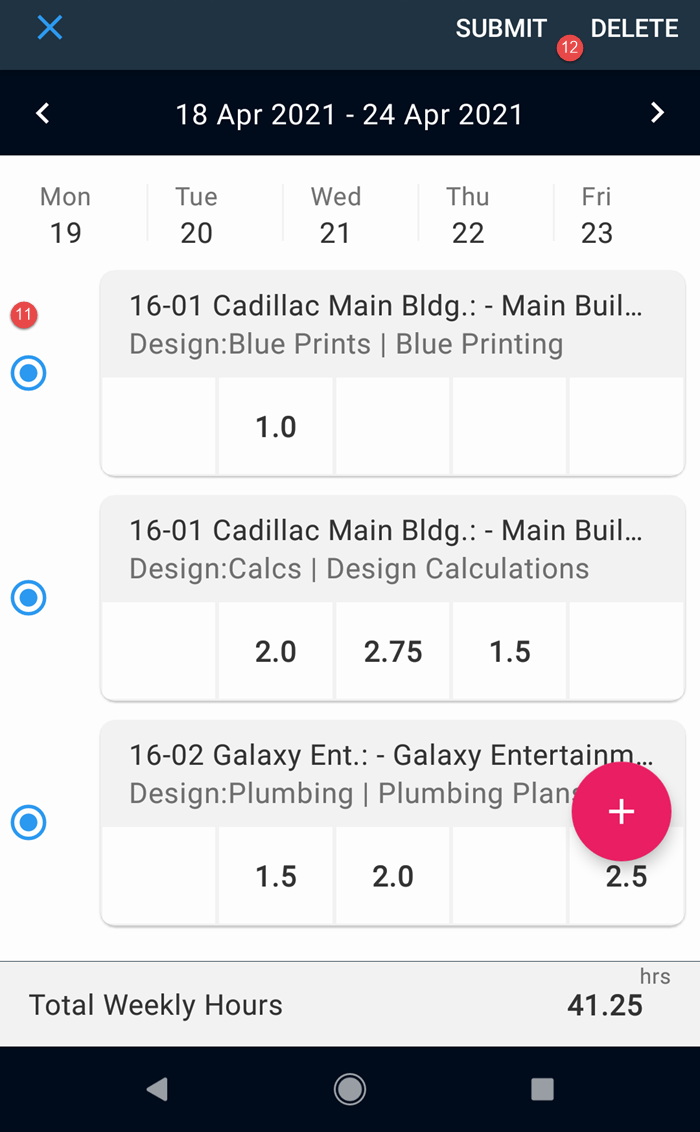 BQE CORE Mobile on Android – CORE Help Center